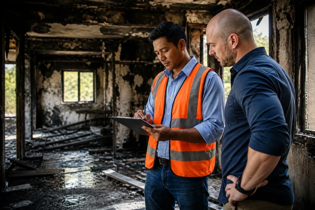 Fire Insurance Adjuster How They Help You Maximize Your Claim 3
