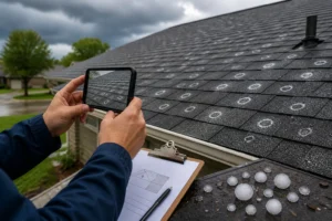 Document Hail Damage for an Insurance Claim 1